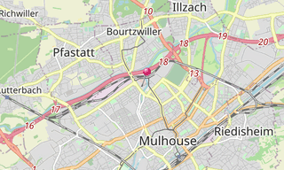 Mapa: Cidade do Automóvel (Mulhouse)