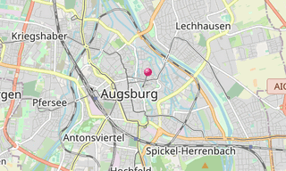 Mapa: Augsburgo