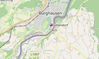 Carte: Burghausen