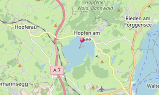 Mapa: Hopfensee