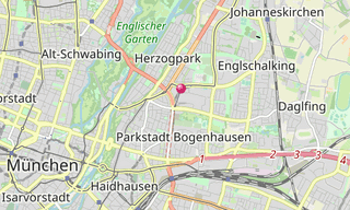 Mapa: Arabellapark