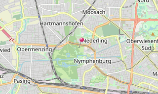 Mapa: Jardim Botânico (Munique)