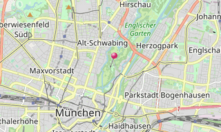 Mappa: Giardino Inglese (Monaco di Baviera)