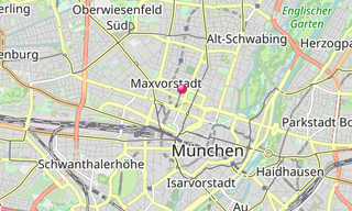 Mapa: Gliptoteca (Múnich)