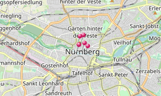 Karte: Nürnberg