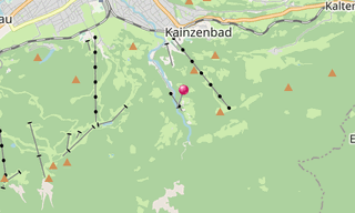 Mapa: Garganta de Partnach