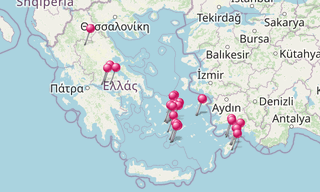 Mapa: Grécia