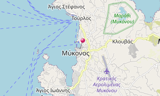 Mappa: Mykonos