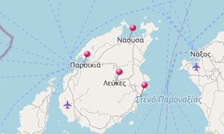 Map: Paros