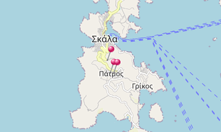 Mapa: Patmos