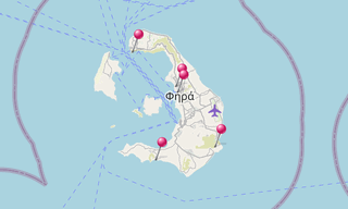 Mappa: Santorini