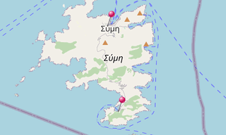 Map: Symi