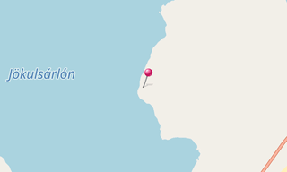 Mapa: Jökulsárlón