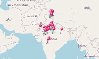 Map: India