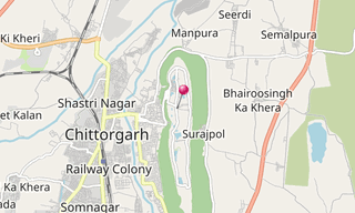 Map: Chittaurgarh