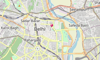 Map: Jama Masjid (Delhi)
