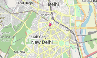 Mapa: Jantar Mantar (Delhi)