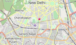 Map: Tomb of Safdarjung