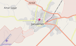 Mapa: Jaisalmer