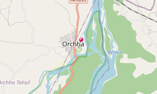 Map: Orchha