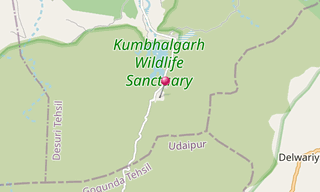Mapa: Ranakpur