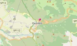 Map: Pacentro