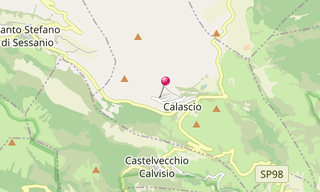 Karte: Rocca di Calascio