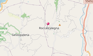 Mapa: Roccascalegna