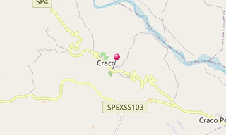 Mapa: Craco