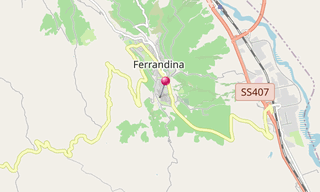Mapa: Ferrandina