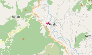 Mapa: Rivello