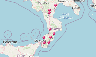 Carte: Calabre