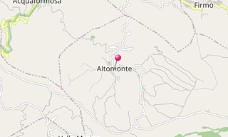 Map: Altomonte