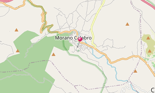Map: Morano Calabro
