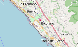 Mapa: Ercolano