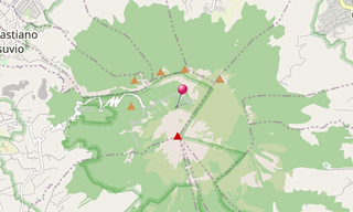 Mapa: Monte Vesubio