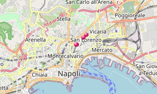Mapa: Nápoles