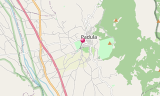 Mapa: Padula