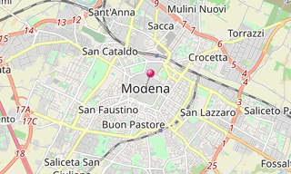 Mapa: Módena