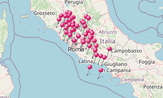 Map: Lazio
