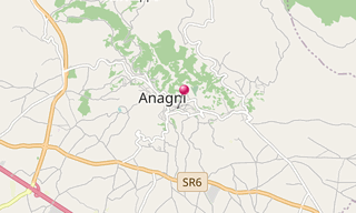Mapa: Anagni