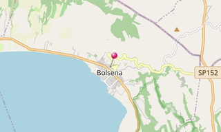 Mapa: Bolsena