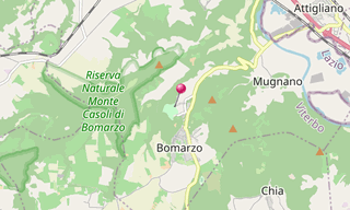 Map: Bomarzo