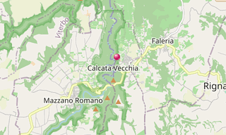 Mapa: Calcata
