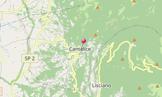 Mappa: Cantalice
