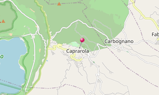 Map: Caprarola