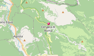 Mappa: Cervara di Roma