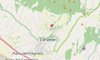 Map: Cerveteri