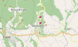Map: Genazzano