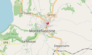 Mapa: Montefiascone